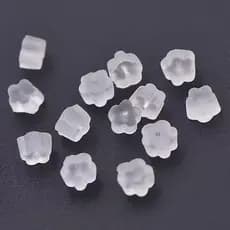 Tampas de Silicone para Brincos, Pacote com 200 Unidades, Transparentes, Hipoalergênicas, Substitutas para Brincos de Pi