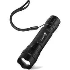 Lanterna IR de 940nm, Iluminador de Luz Infravermelha, Visão Noturna, Foco Ajustável, Lanterna LED para Caça (Bateria Nã