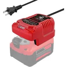 Carregador de Bateria Mini Craftsman 20V V20, Carregador Rápido 2A para CMCB204 CMCB202 CMCB201 CMCB205 CMCB100