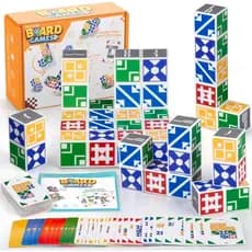 Jogo de Tabuleiro Shape Color Rush, Jogo de Correspondência de Padrões Estratégicos de Páscoa, para 2 a 4 Jogadores, Jog