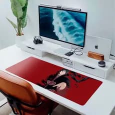 MousePad Grande RGB Uzumaki Anime Geek Gamer Mouse Pad Grande Setup Otaku Premium XL