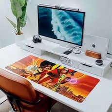 MousePad Grande RGB neoprene antibacteriano extra grande