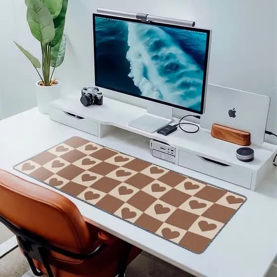 MousePad Grande RGB Grande Premium Corações OldSchool 
Alternativo