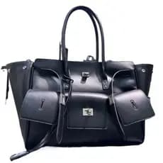 Bolsa feminina com vários bolsos, bolsa de ombro grande, bolsa de viagem, unissex, Hot Girl, motocicleta