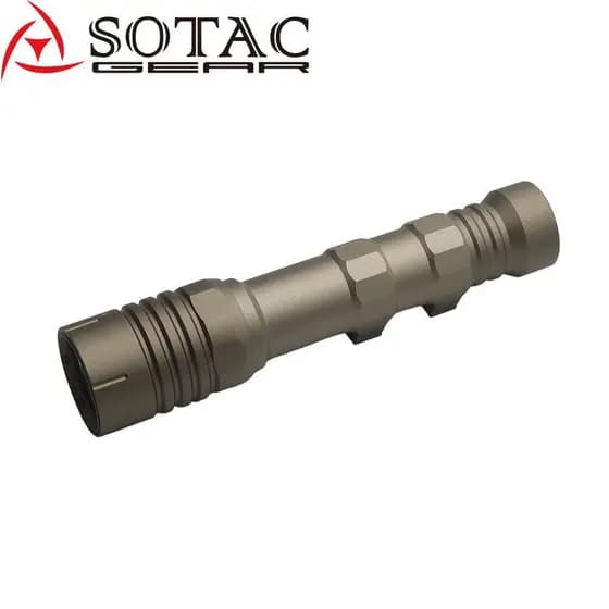[Recomendação de Super guerra] SOTAC GEAR Modlite OKW Lanterna longa versão concentrada 1.000 lúmens