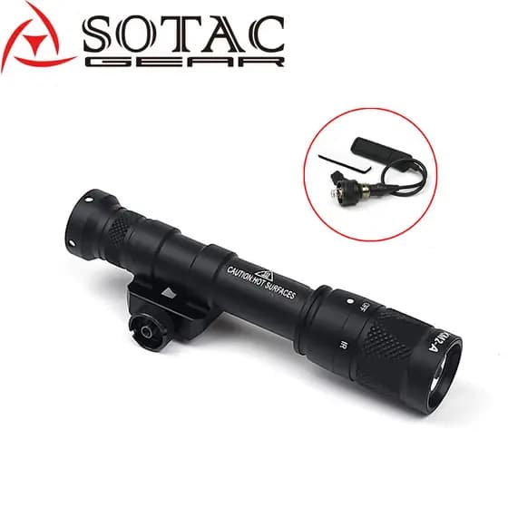 [Recomendação de Super guerra] Sotac M600V IR Óculos de visão noturna Luz de preenchimento Lanterna IR LED Lanterna de l