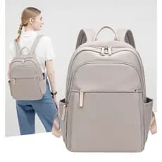Contador francês CsagKsag2024 novo estilo mochila feminina Super grande capacidade mochila de computador leve mochila de
