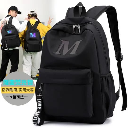 CsagKsag2024 Novo Estilo Junior High School Student Schoolbag Feminino Super Grande Capacidade Mochila Estudante Univers