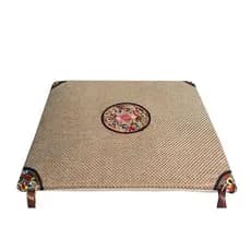 Nova almofada de cadeira de linho chinês almofada de sofá de mogno almofada de cadeira de jantar cadeira Taishi anel de