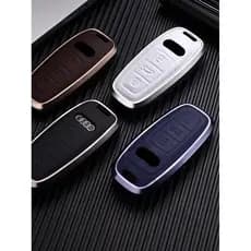 2024 nova capa chave Audi A6L A6A8A3LQ7Q8Q5L feminino masculino A4L chave do carro escudo liga fivela saco
