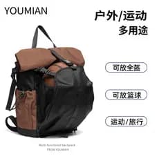 Mochila funcional viagem esportes ao ar livre escalada ciclismo caminhadas capacete de grande capacidade mochila masculi