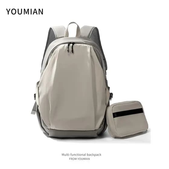 You youmian mochila masculina de grande capacidade esportes Commuter mochila viagem estudante universitário mochila femi