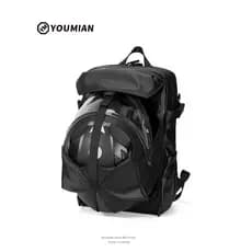Bolsa para capacete de motocicleta, mochila completa para equitação, equipamento masculino para motocicleta, à prova d'á