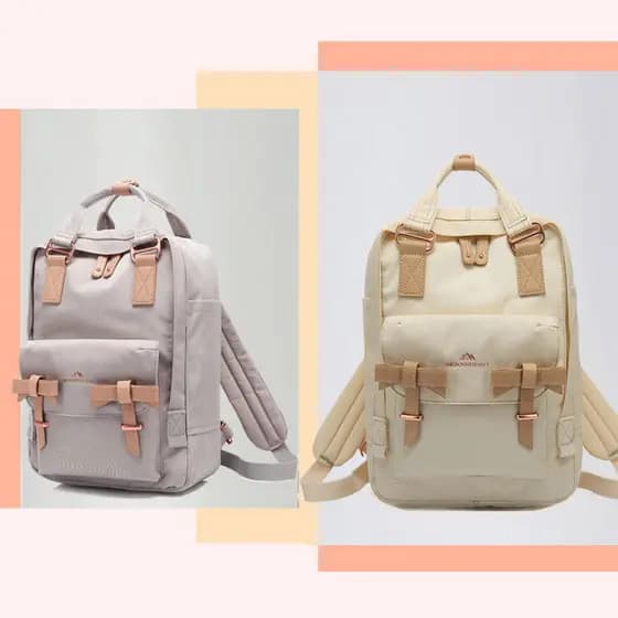 NX Donut Nova Versão Donut Novo Estilo Arco Mochila Feminina Mochila 2026 Estudante All-Match Bolsa Escolar