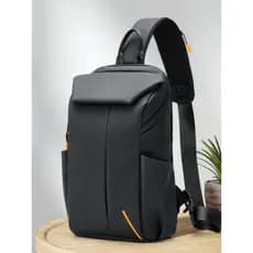 L & M Novo Estilo Bolsa de Peito Masculina Casual Bolsa Mensageiro Moda Bolsa de Ombro Commuter Bolsa de Armazenamento d
