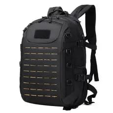 Nova grande capacidade ao ar livre mochila de lazer masculino viagem leve mochila multifuncional esportes preto