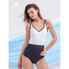 Anbolai maiô feminino triangular de uma peça, primavera quente, estilo francês, estilingue, corrida profissional, férias
