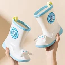 Yugui Dog Crianças Botas de Chuva Escola Dedicado Alunos do Ensino Fundamental Dos Desenhos Animados Bonito Botas de Chu