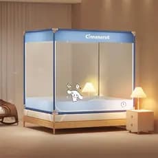Canela cão resistente ao choque mosquiteiro 1 metro 8 cama doméstica anti-mosquito crianças anti-queda cama Laurel insta