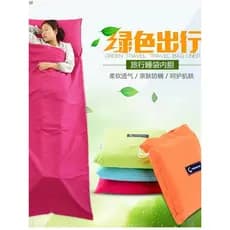 Saco de dormir de viagem adulto viagem de negócios portátil Ultra-leve quente saco de dormir folha de cama forro higiêni