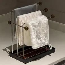 Rack de drenagem de pano japonês esponja toalheiro prato pano cabide bancada armazenamento ferramenta útil armazenamento