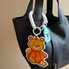 Dopamina feijão chaveiro acessórios diy pequeno pingente bonito Anti-perdido linha telefônica primavera decoração cordão