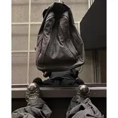 Americano high Street mochila nicho mochila masculino estudante universitário Commuter legal na moda high-End Motor de g