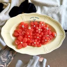 Molde de flor corte fresco melancia Embosser doméstico tipo Push bolo de frutas cozimento DIY3D fabricante de alimentos