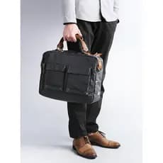 Bolsa masculina bolsa de negócios Casual simples Retro ombro mensageiro saco grande capacidade à prova dwaterproof água