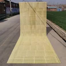 Varanda ao ar livre estufa superior protetor solar pára-sol cortina de bambu sala de vidro bambu tecido secagem coisas b