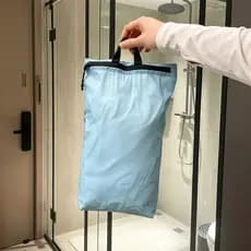 [Produtos de viagem] Bolsa de armazenamento à prova d'água para troca de roupas de Hotel Bolsa de roupas de banheiro Bol