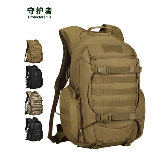 Guardian ao ar livre novo estilo acampamento caminhadas escalada mochila 45L grande capacidade mochila masculina camufla