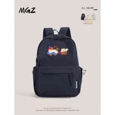 MGZ Mochila Escolar Meninas Estudantes do Ensino Médio Bonito Dos Desenhos Animados Mochila Bordada Novo Estilo Estudant