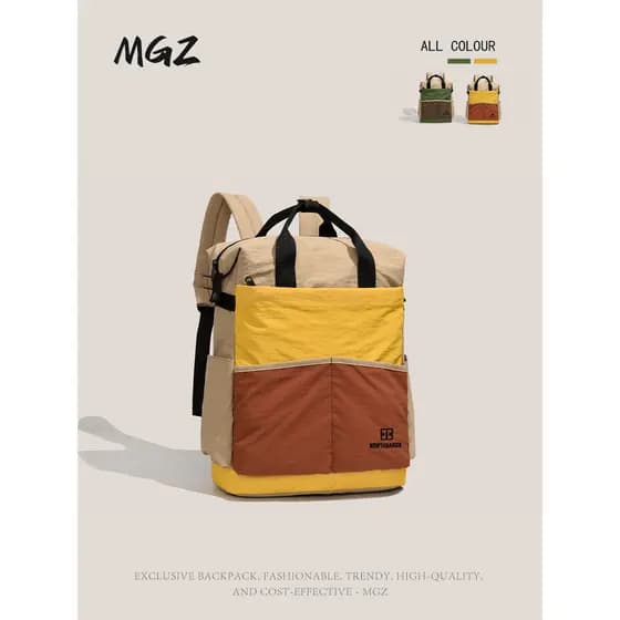MGZ Caminhadas Bolsa Lazer Fitness Mochila de grande capacidade Mochila de viagem Leve Caminhadas Esportes ao ar livre B
