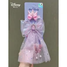 Disney congelado princesa acessórios de cabelo meninas Headwear crianças dos desenhos animados grampo de cabelo clipe la