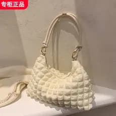 Japão Japão Japão Japão ≈ 라고 Bolsa feminina de grande capacidade 2024 Bolsa para axilas Bolsa de couro genuíno Mochila p