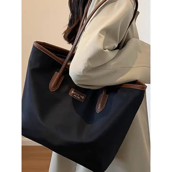 Japão Japão [Designer] GBP Sacola de grande capacidade Bolsa grande Bolsa de ombro portátil Bolsa feminina de pano Oxfor