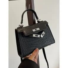 Japão Japão Japão Japão ⋆ンRevestível Estilo Ocidental de Alta Qualidade Bolsa Mensageiro de Um Ombro Portátil Kelly Bag