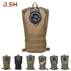 Junsheng TPU/EVA Grande Saco de Saliva Forro Mochila de Ciclismo Esportes Camuflagem Ao Ar Livre Mochila de Lazer Fabric