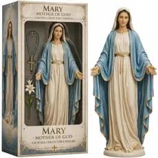 Colecionáveis da Virgem Maria, Presentes Decorativos Católicos, Decoração de Parede para Casa e Jardim, Artesanato Relig