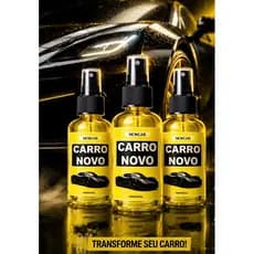 Kit Aromatizador de Carro Ambiente Cheiro de carro novo