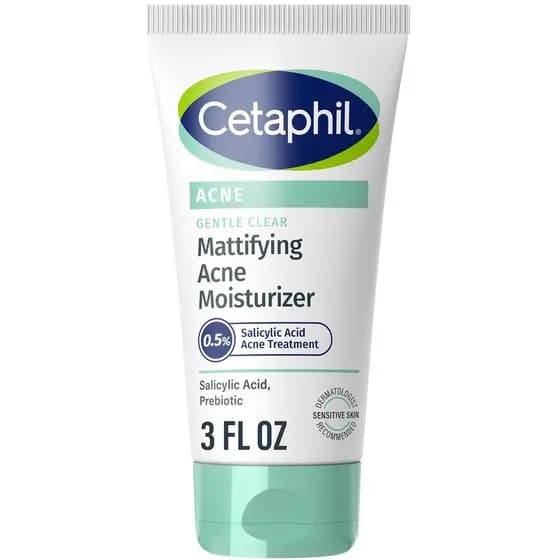 Creme Hidratante Facial Satefil, um hidratante suave, controlador de oleosidade e tratador de acne, contém 0,5% de ácido