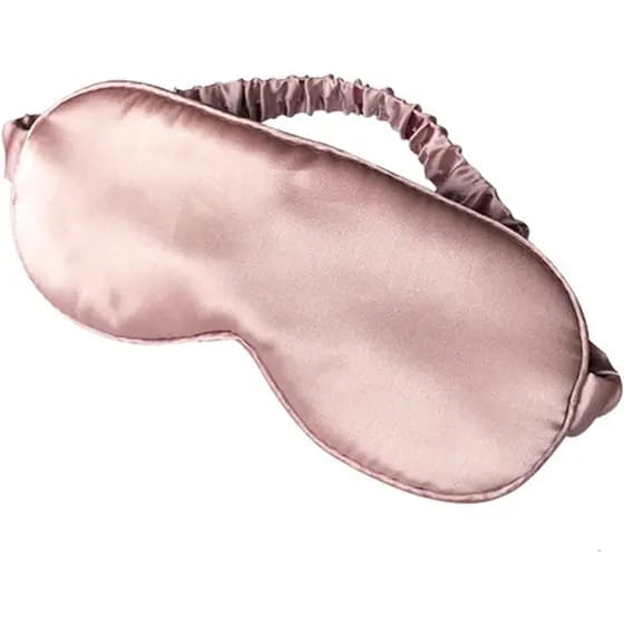 LULUSILK Máscara de Olhos de Seda de Amora e Venda para Dormir com Faixa Elástica/Fita para a Cabeça, Cobertura Suave pa