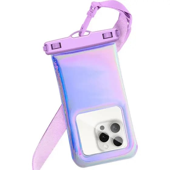 Bolsa à prova d'água para celular 1716ProMax/15/14/13/12, bolsa seca para viagem com classificação IP68, essencial para