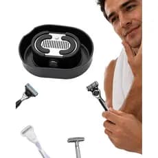 TheCleanShaveRazorRinser, Limpador e Desentupidor de Lâminas de Barbear de Alta Pressão, Economizador de Água para uma B