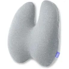 CCUSHIONLAB Almofada Lombar Extra Densa - Almofada Ergonômica Patenteada com Suporte Firme Multiregional para as Costas