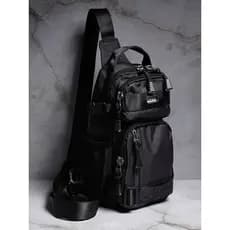 Bolsa de peito masculina de grande capacidade, bolsa mensageiro de pano Oxford, bolsa de ombro Casual, mochila esportiva
