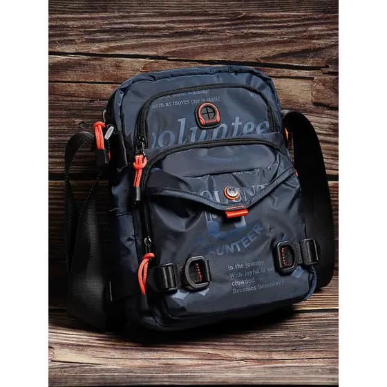 Bolsa mensageiro masculina 2026 novo estilo Oxford pano bolsa de ombro Casual bolsa de lona masculina de grande capacida