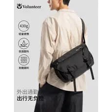 Nova bolsa mensageiro leve masculina Multi-bolso bolsa mensageiro Oxford pano repelente de água bolsa de ombro Casual Co