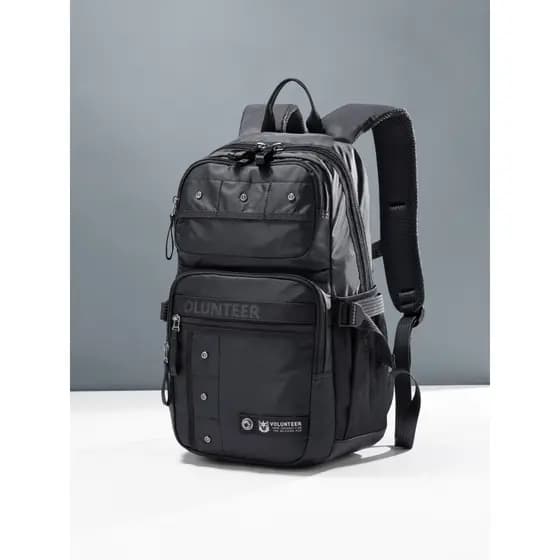 Nova mochila masculina de grande capacidade Multi-bolso saco de viagem ao ar livre leve moda estudante saco de escola mo
